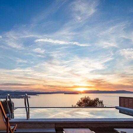 Omnia Luxury Villas - "Heated" Pools & Breathtaking Seaviews! Chania  Exterior foto