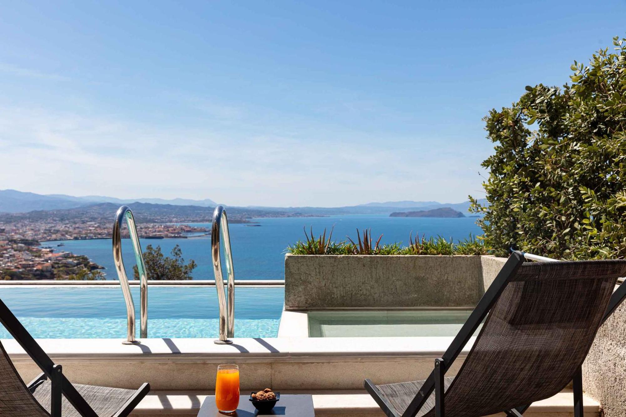 Omnia Luxury Villas - "Heated" Pools & Breathtaking Seaviews! Chania  Exterior foto