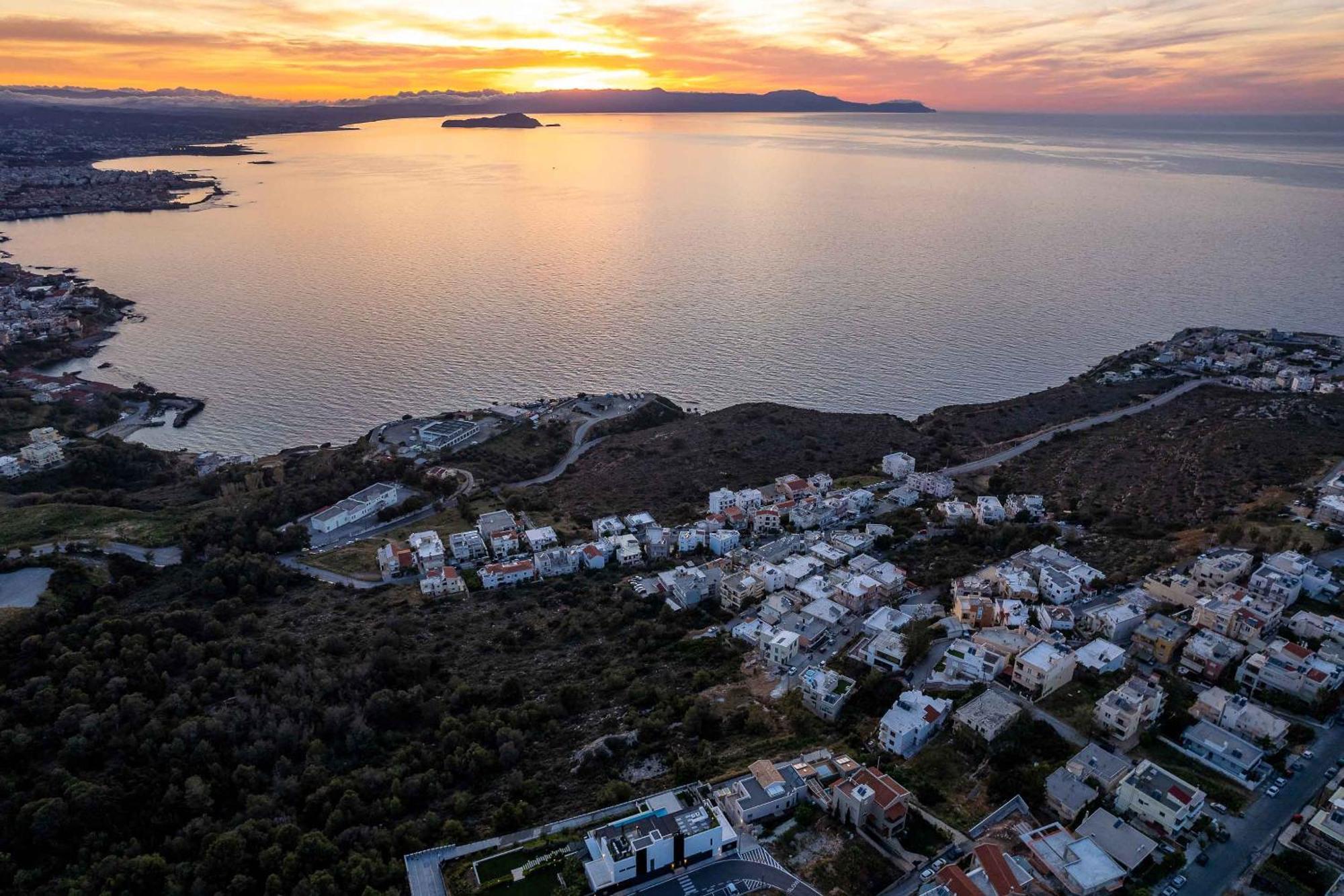 Omnia Luxury Villas - "Heated" Pools & Breathtaking Seaviews! Chania  Exterior foto
