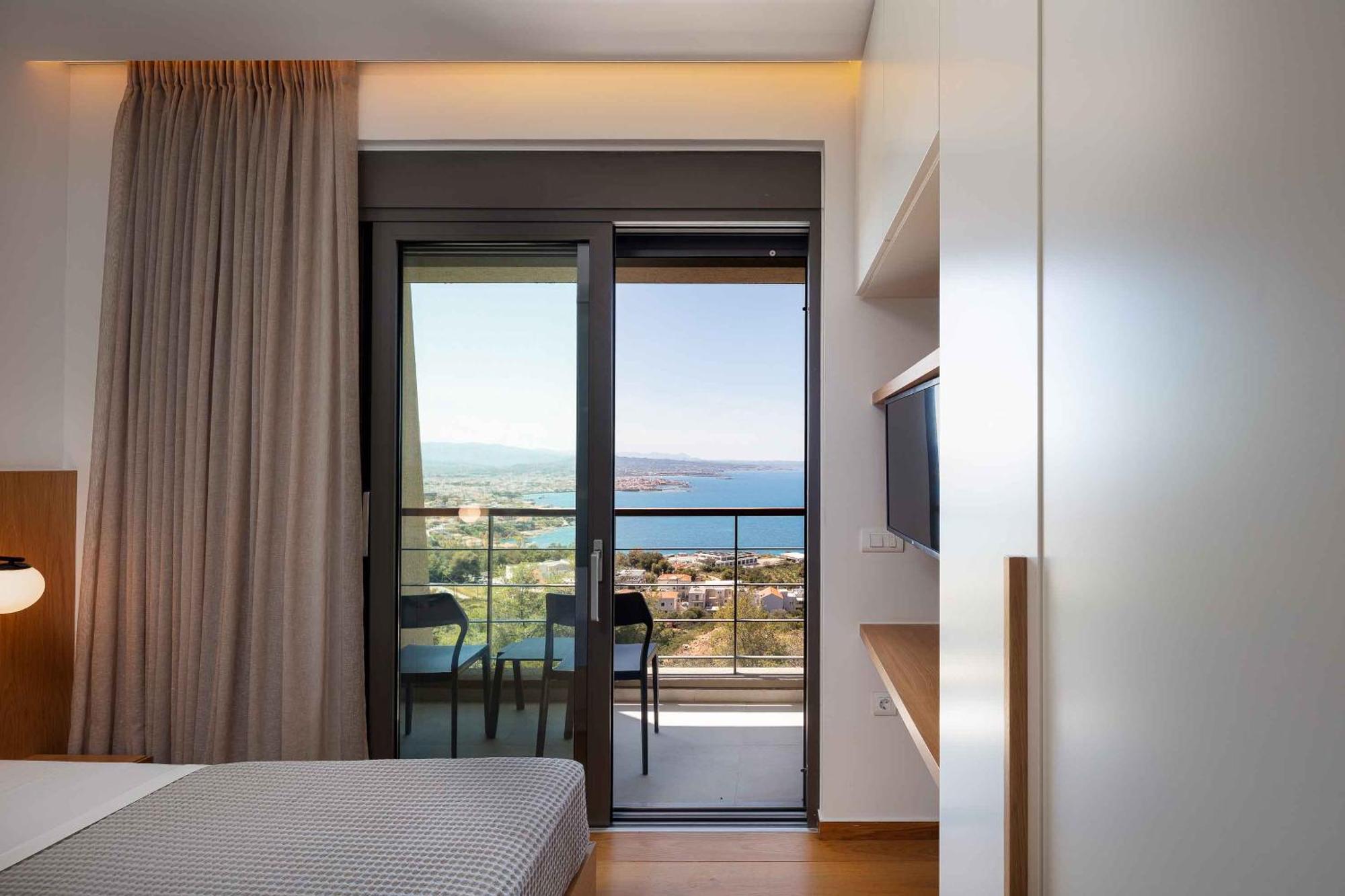 Omnia Luxury Villas - "Heated" Pools & Breathtaking Seaviews! Chania  Quarto foto