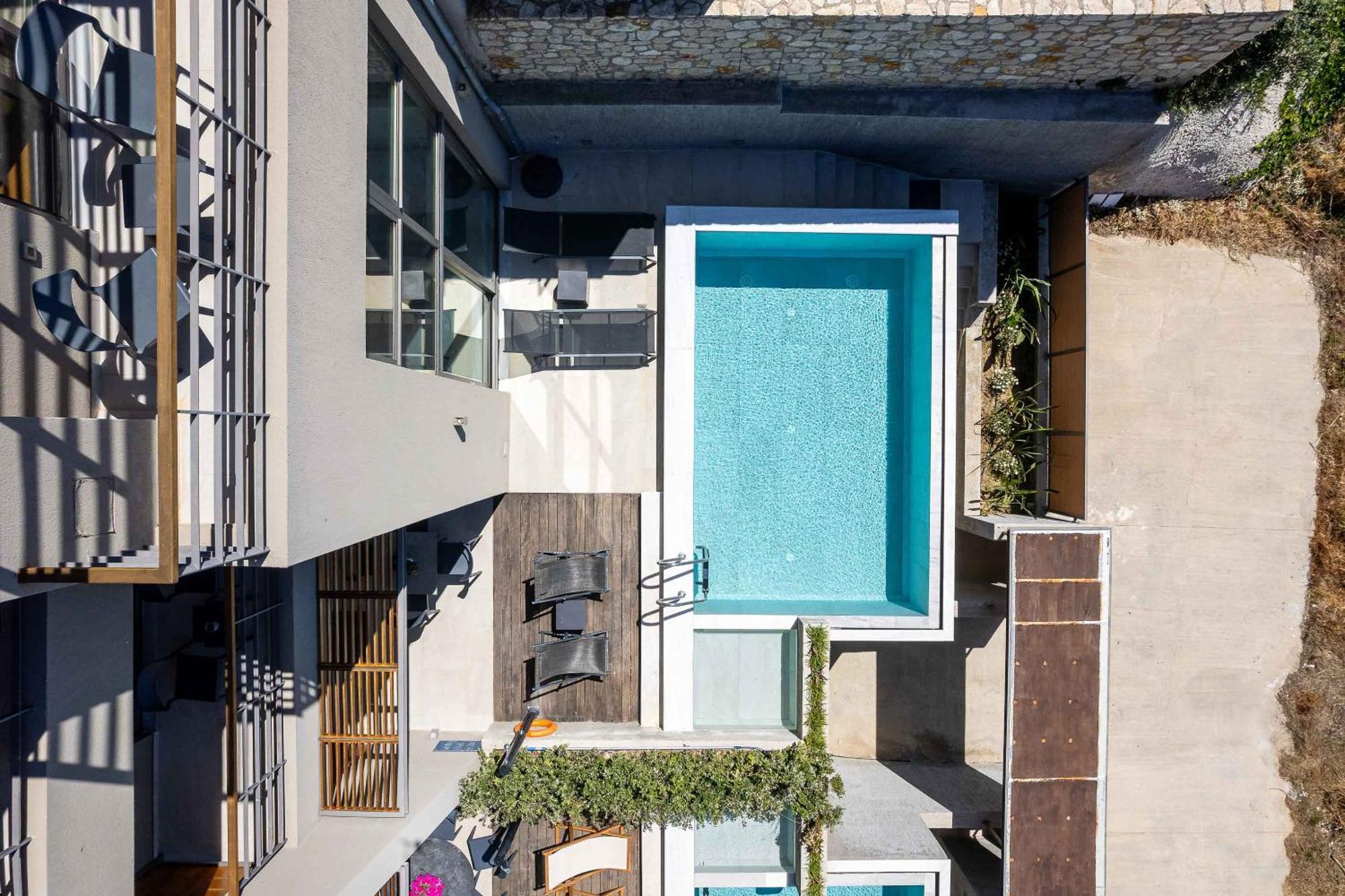 Omnia Luxury Villas - "Heated" Pools & Breathtaking Seaviews! Chania  Quarto foto